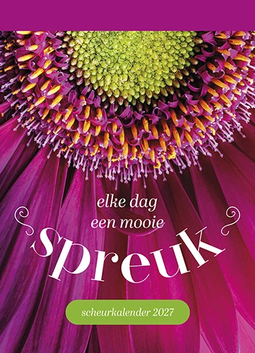 Scheurkalender 2027 Elke dag een mooie spreuk – boek cover
