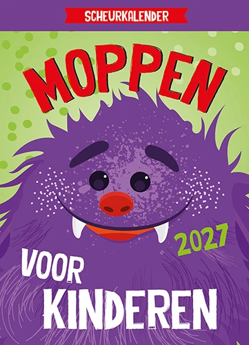 Scheurkalender 2027 Moppen voor kinderen – boek cover