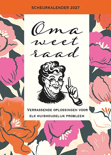 Scheurkalender 2027 Oma weet raad – boek cover