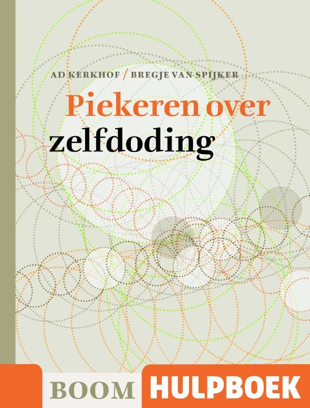 Piekeren over zelfdoding – Ad Kerkhof – boek cover