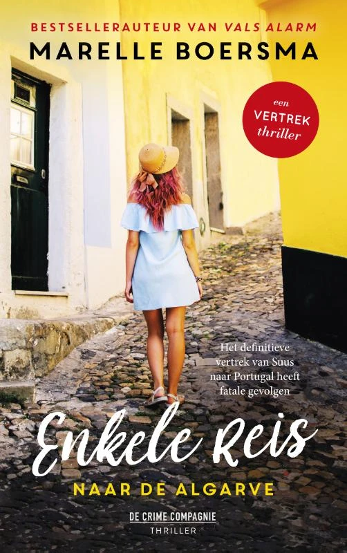 Enkele reis naar de Algarve – Marelle Boersma – boek cover