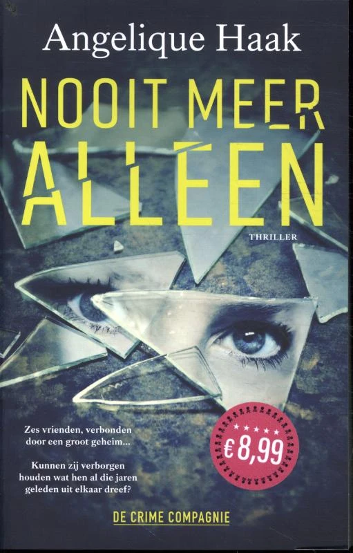 Nooit meer alleen – Angelique Haak – boek cover