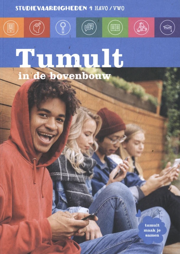 Studievaardigheden 4 havo/vwo – Sanne van Esveld – boek cover