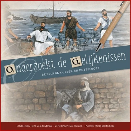 Onderzoekt de gelijkenissen – M.J. Ruissren – boek cover