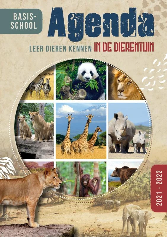 Basischoolagenda 2021/22 ‘Leer dieren kennen uit de dierentuin‘