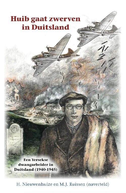 Huib gaat zwerven in Duitsland – H. Nieuwenhuize – boek cover
