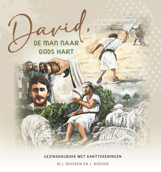 David, de man naar Gods hart – M.J. Ruissen – boek cover
