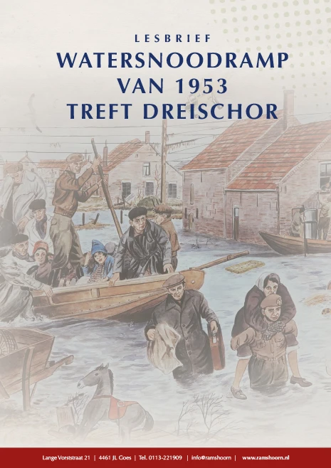 Zoekplaat watersnoodramp 1953 – Mj Ruissen – boek cover