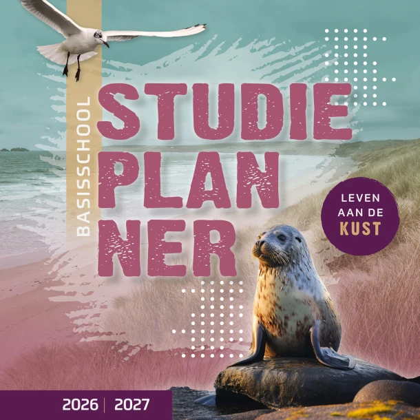 Basisschoolstudieplanner 2026/27 – Mj Ruissen – boek cover