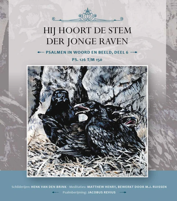 Hij hoort de stem der jonge raven – Mj Ruissen – boek cover