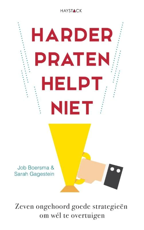 Harder praten helpt niet – Job Boersma – boek cover