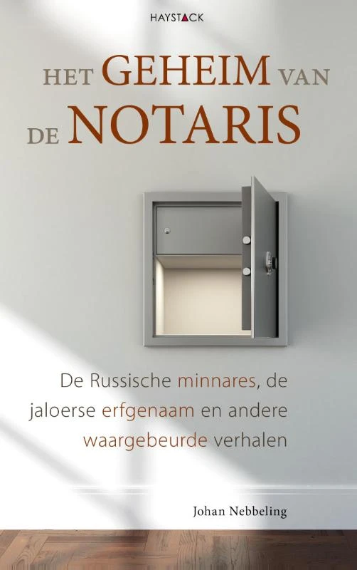Het geheim van de notaris – Johan Nebbeling – boek cover