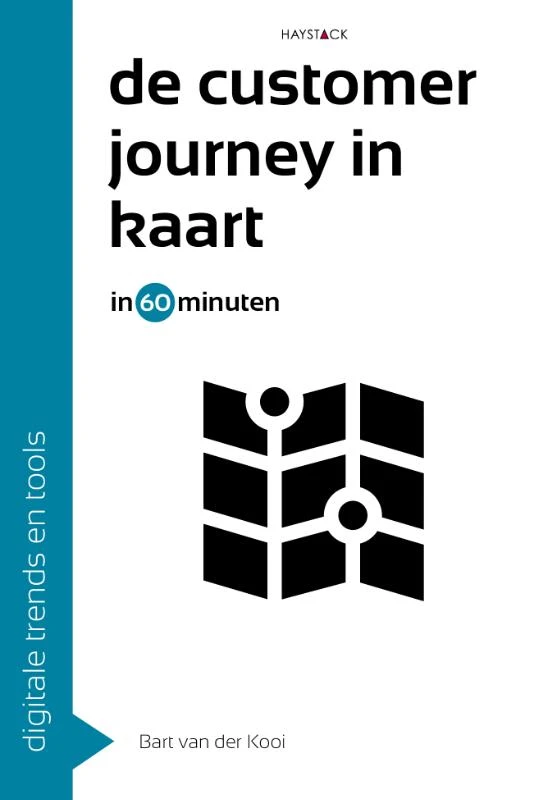 De customer journey in kaart in 60 minuten – Bart van der Kooi – boek cover