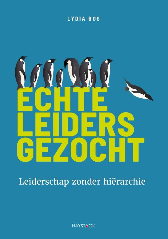 Echte leiders gezocht – Lydia Bos – boek cover