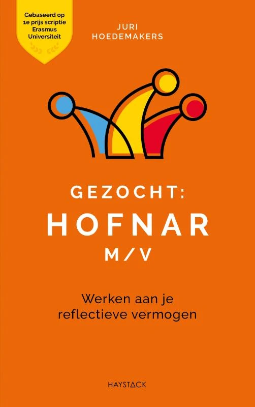 Gezocht: hofnar – Juri Hoedemakers – boek cover
