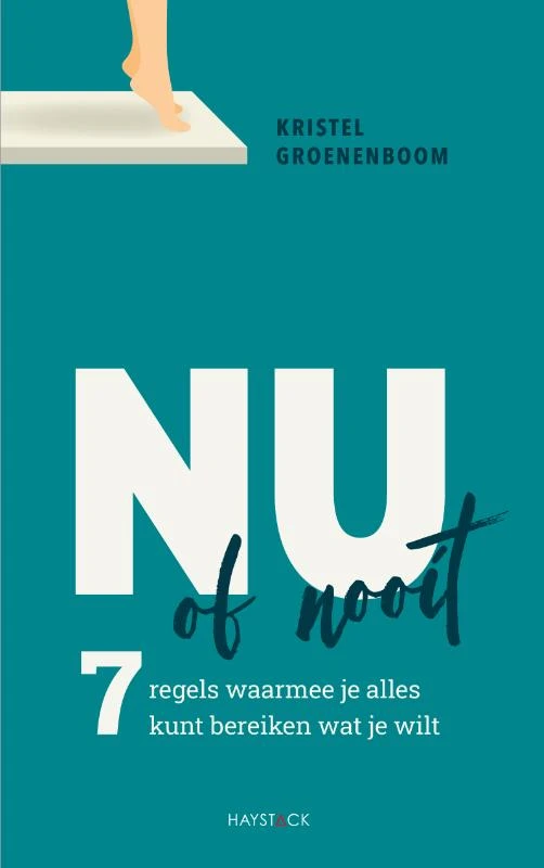 Nu of nooit – Kristel Groenenboom – boek cover