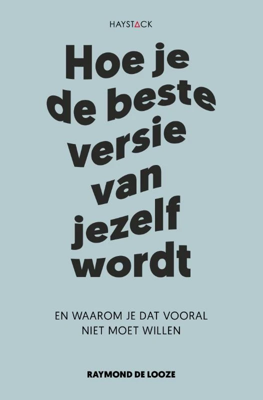 Hoe je de beste versie van jezelf wordt – Raymond de Looze – boek cover
