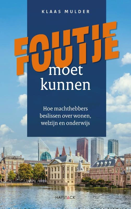 Foutje moet kunnen – Klaas Mulder – boek cover