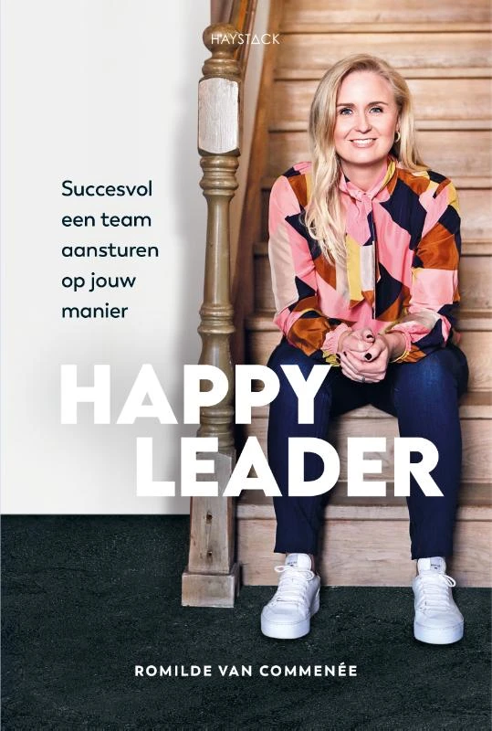 Happy leader – Romilde van Commenée – boek cover