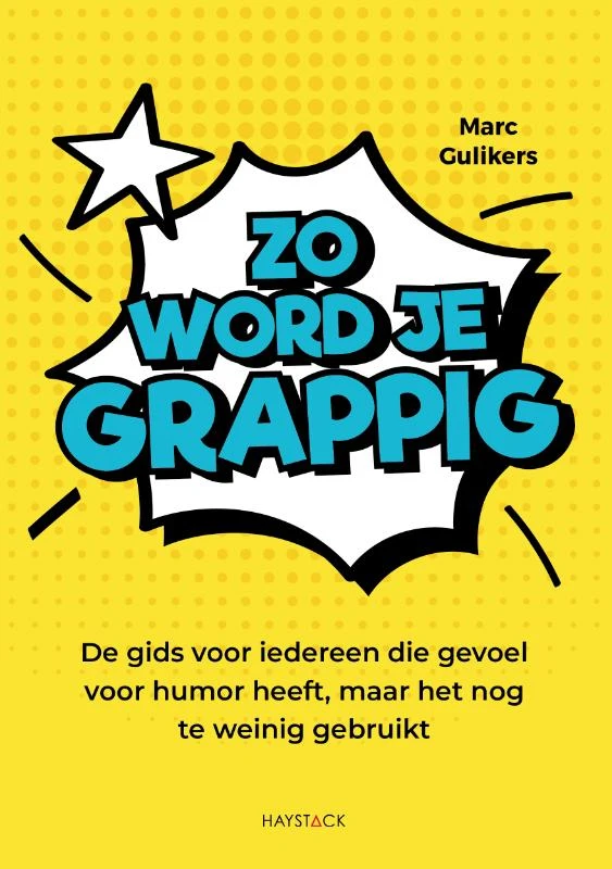 Zo word je grappig – Marc Gulikers – boek cover