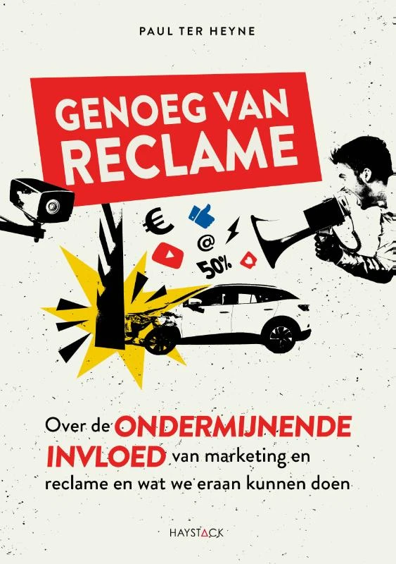 Genoeg van reclame – Paul ter Heyne – boek cover