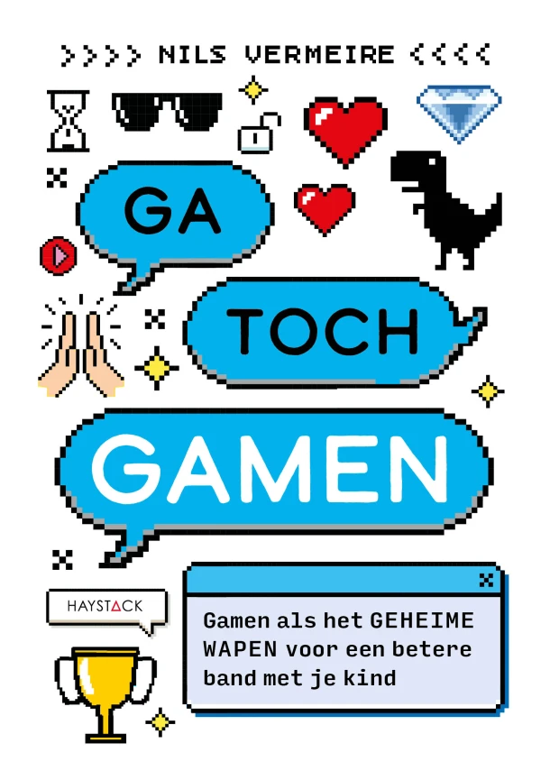 Ga toch gamen – Nils Vermeire – boek cover