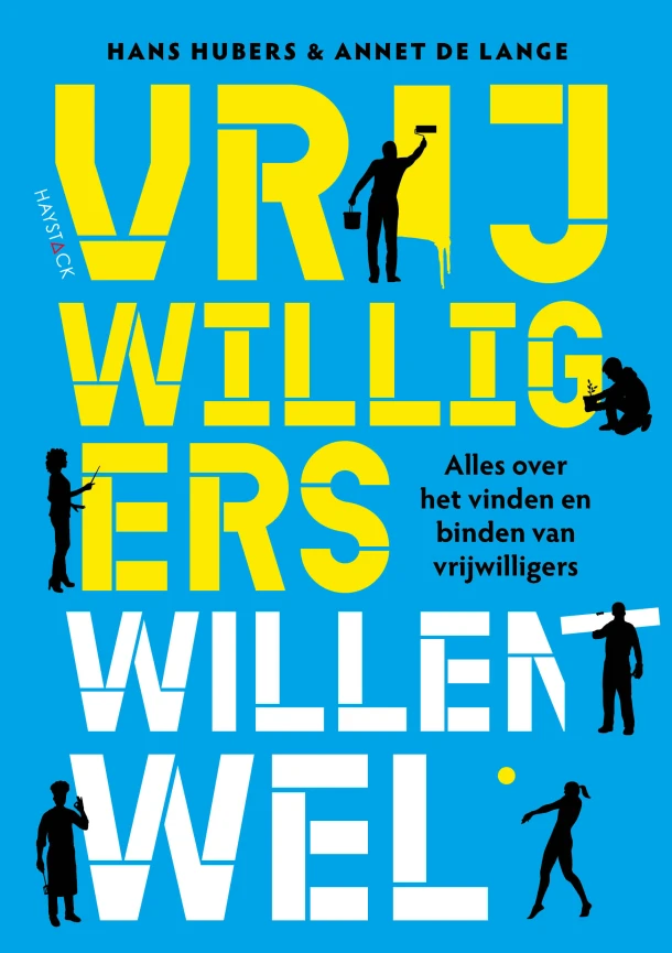 Vrijwilligers willen wel – Hans Hubers – boek cover