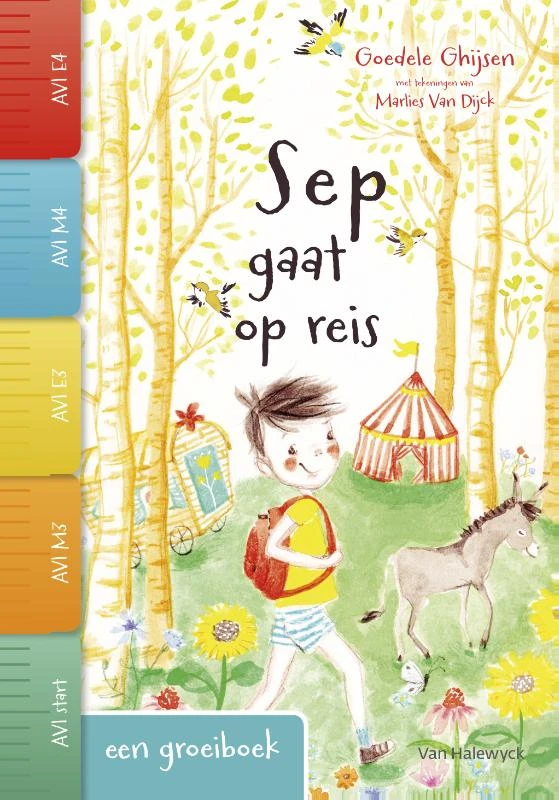 Sep gaat op reis – Goedele Ghijsen – boek cover