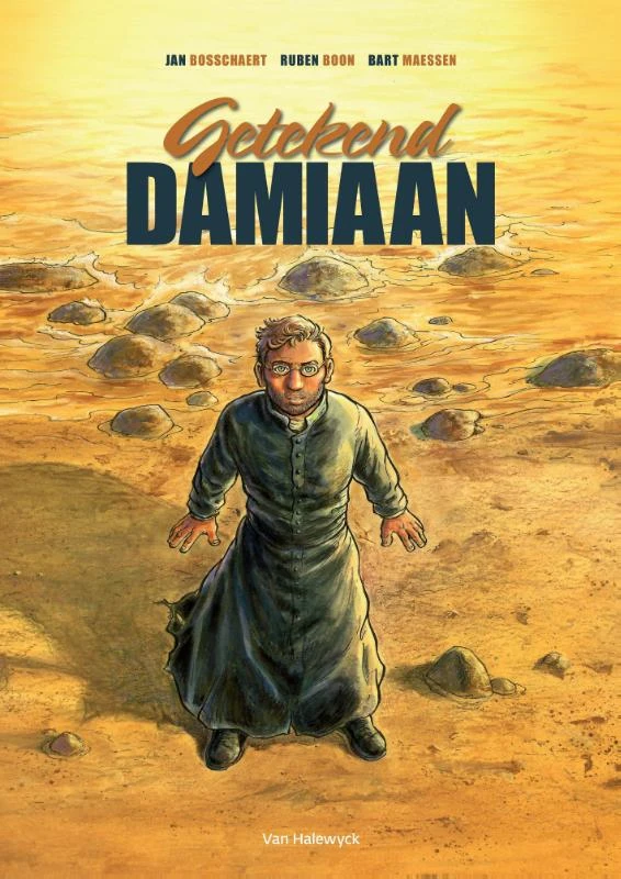 Getekend Damiaan – Jan Bosschaert – boek cover