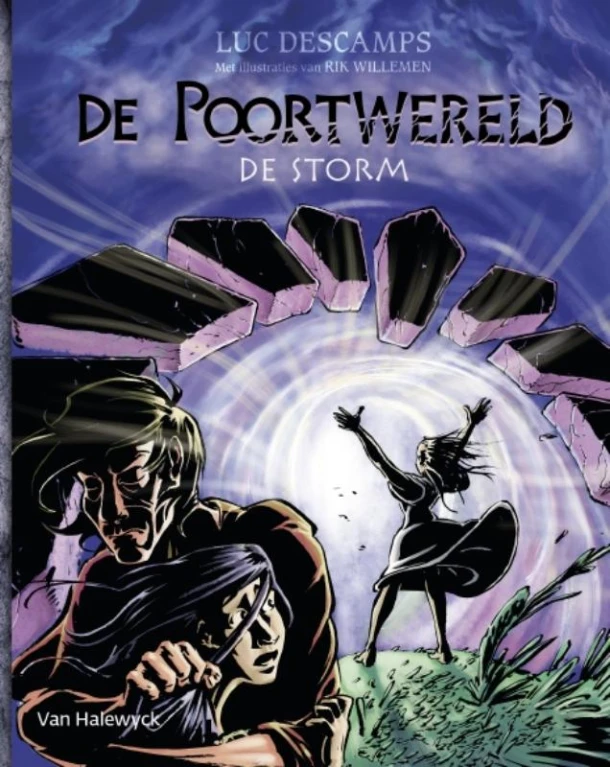 De storm – Luc Descamps – boek cover