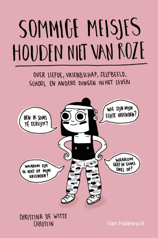 Sommige meisjes houden niet van roze – Christina De Witte – boek cover
