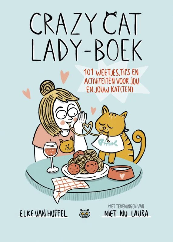Crazy Cat Lady-boek – Elke Van Huffel – boek cover