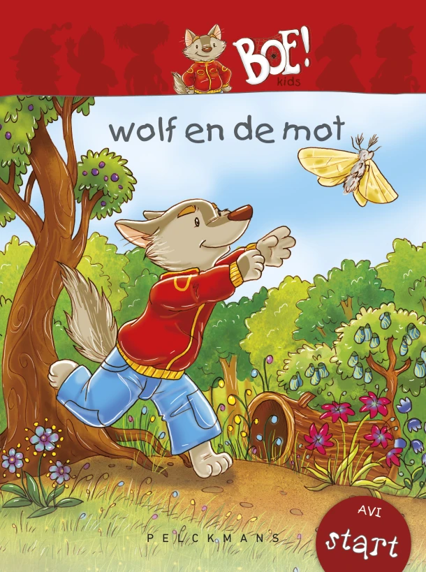 Wolf en de mot – Thea Dubelaar – boek cover