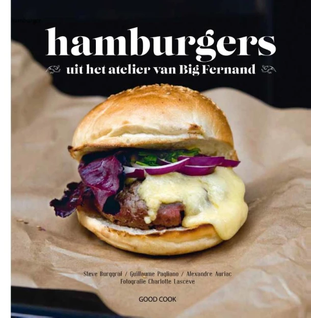 Hamburgers – Steve Burggraf – boek cover