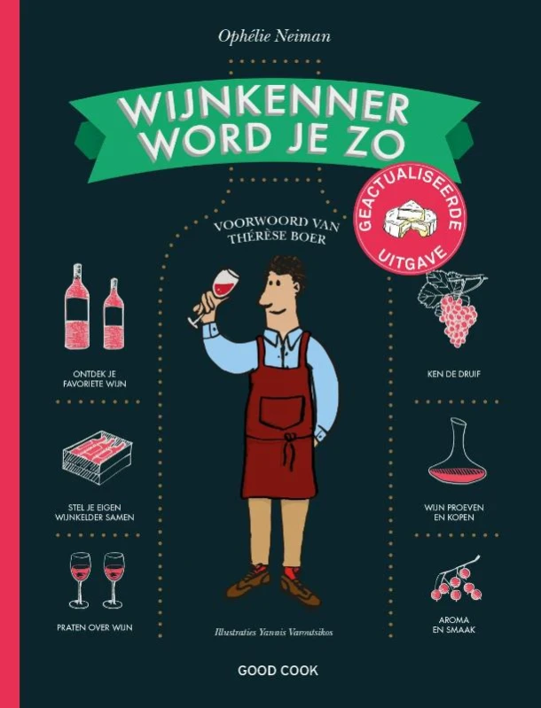 Wijnkenner word je zo – Ophélie Neiman – boek cover