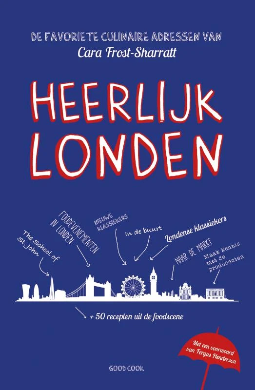 Heerlijk Londen – Cara Frost-Sharratt – boek cover