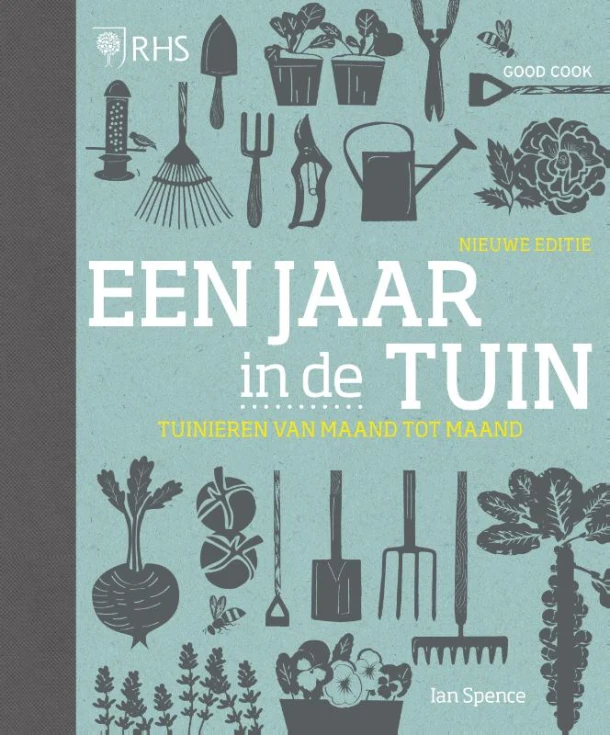 Een jaar in de tuin – Ian Spence – boek cover