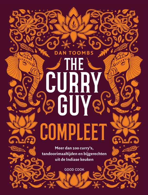 The Curry Guy Compleet – Dan Toombs – boek cover