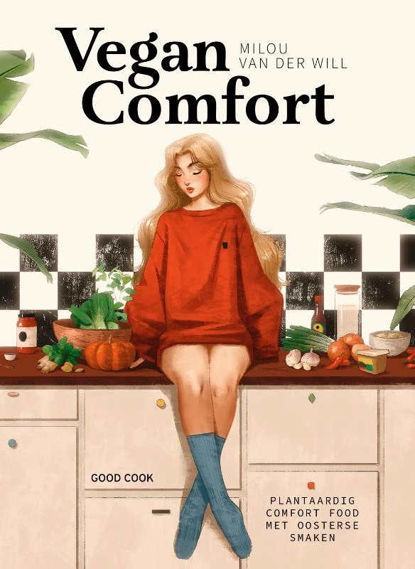 Vegan Comfort – Milou van der Will – boek cover