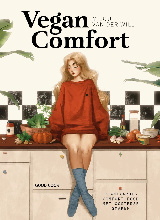Vegan Comfort – Milou van der Will – boek cover