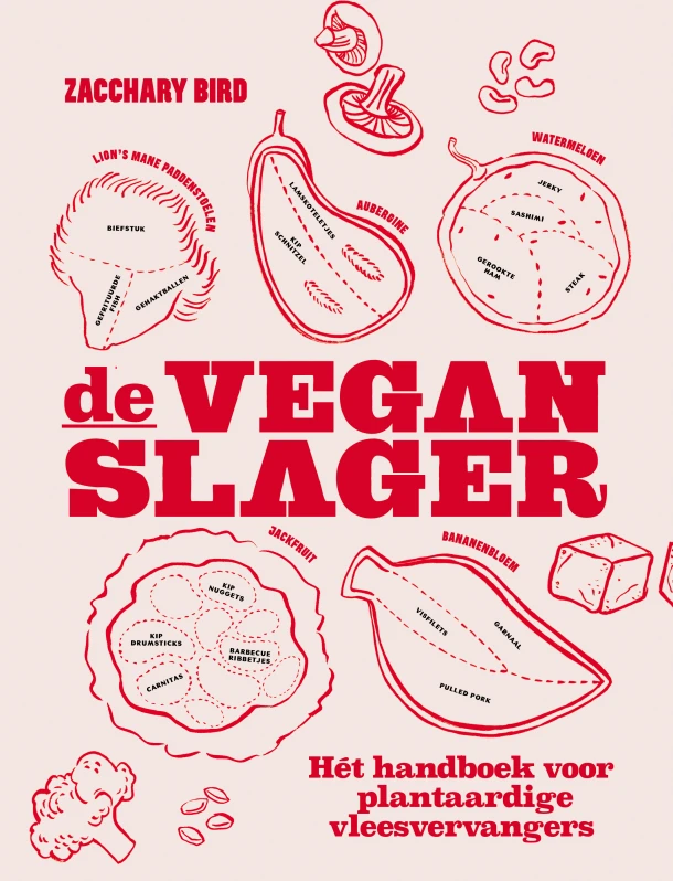 De vegan slager – Zacchary Bird – boek cover