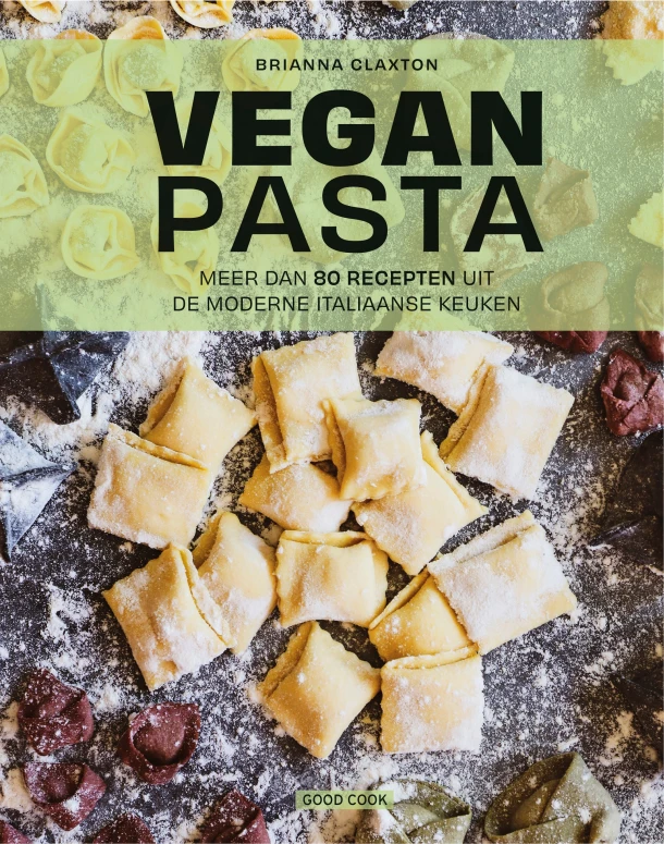 Vegan Pasta – Brianna Claxton – boek cover