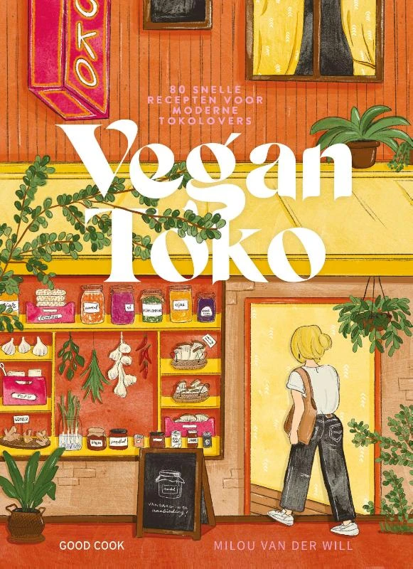 Vegan Toko – Milou van der Will – boek cover