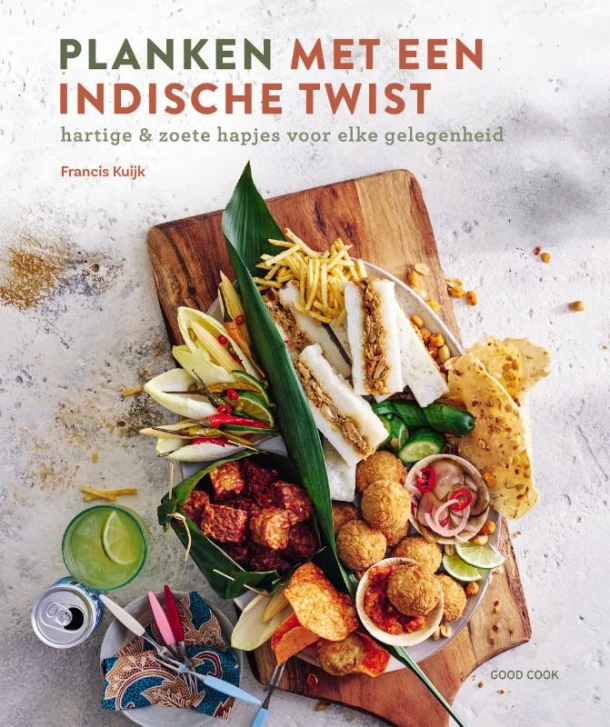 Planken met een Indische twist – Francis Kuijk – boek cover