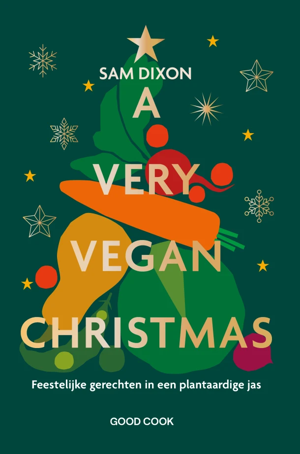 A Very Vegan Christmas – Sam Dixon – boek cover