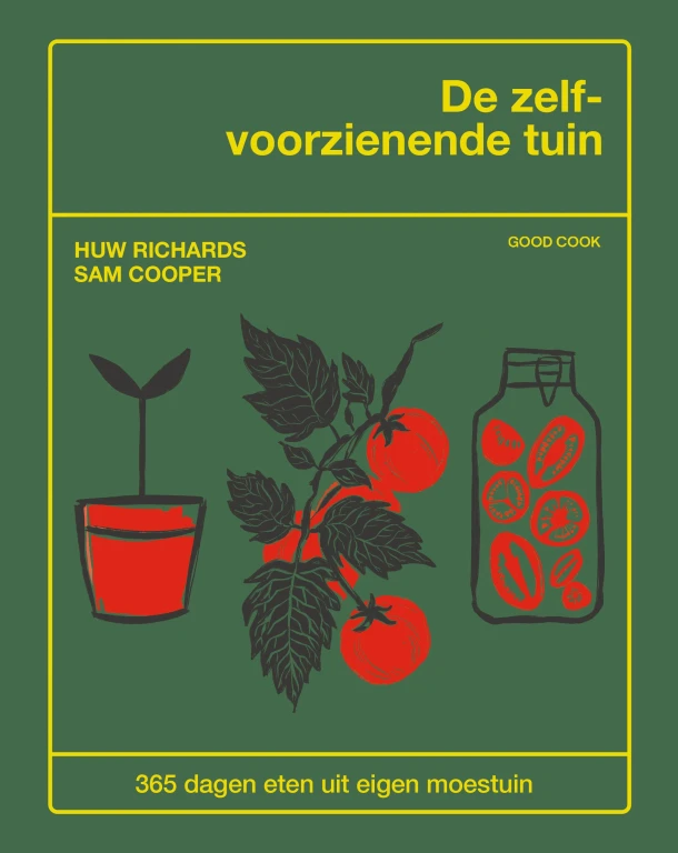 De zelfvoorzienende tuin – Huw Richards – boek cover