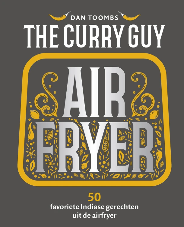 The Curry Guy Airfryer – Dan Toombs – boek cover