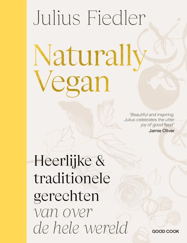 Naturally Vegan – Julius Fiedler – boek cover