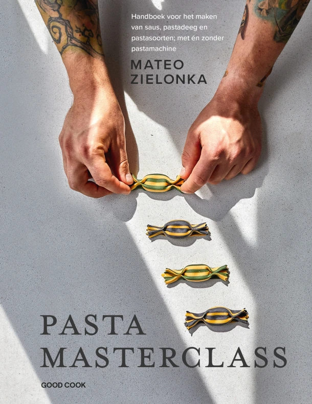 Pasta Masterclass – Mateo Zielonka – boek cover