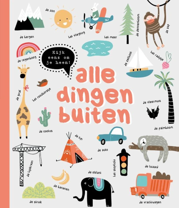 Alle dingen buiten – S. Studio ImageBooks – boek cover